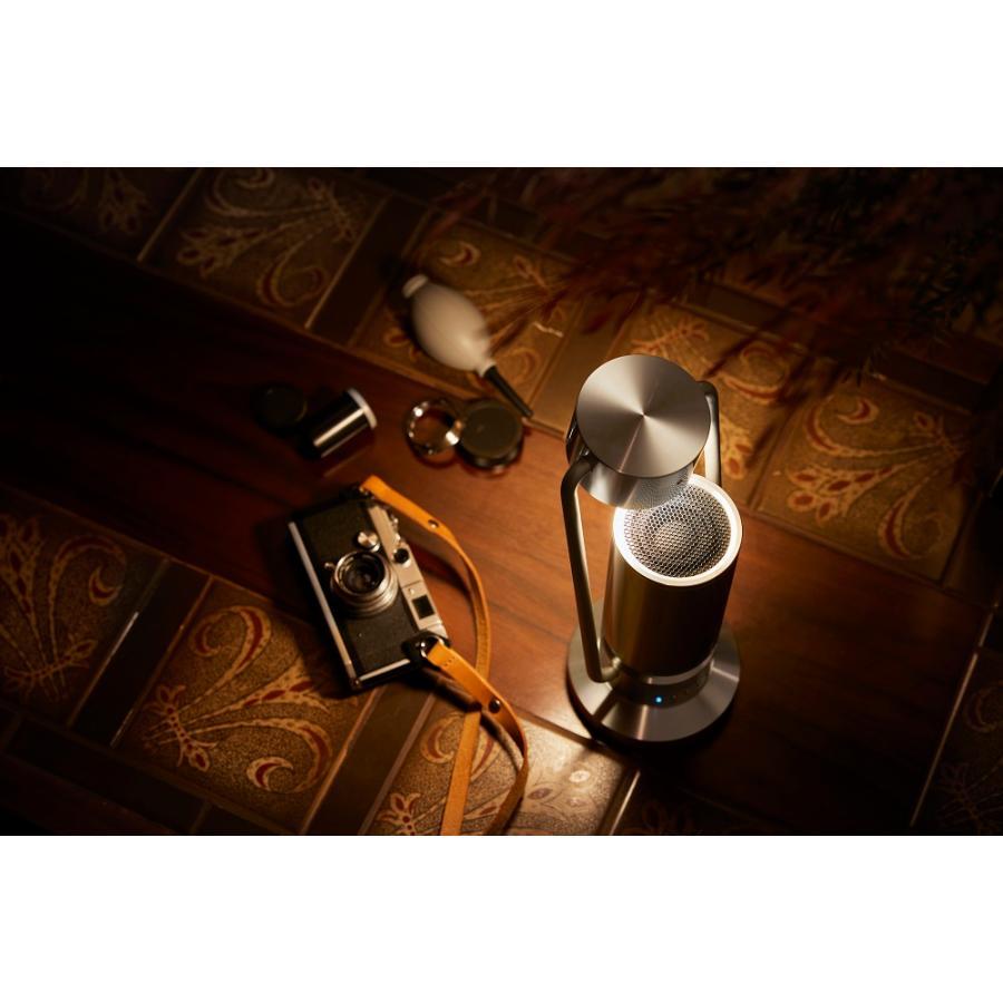 Albos(アルボス) Light&Speaker SL スポットライト型ワイヤレススピーカー シルバー