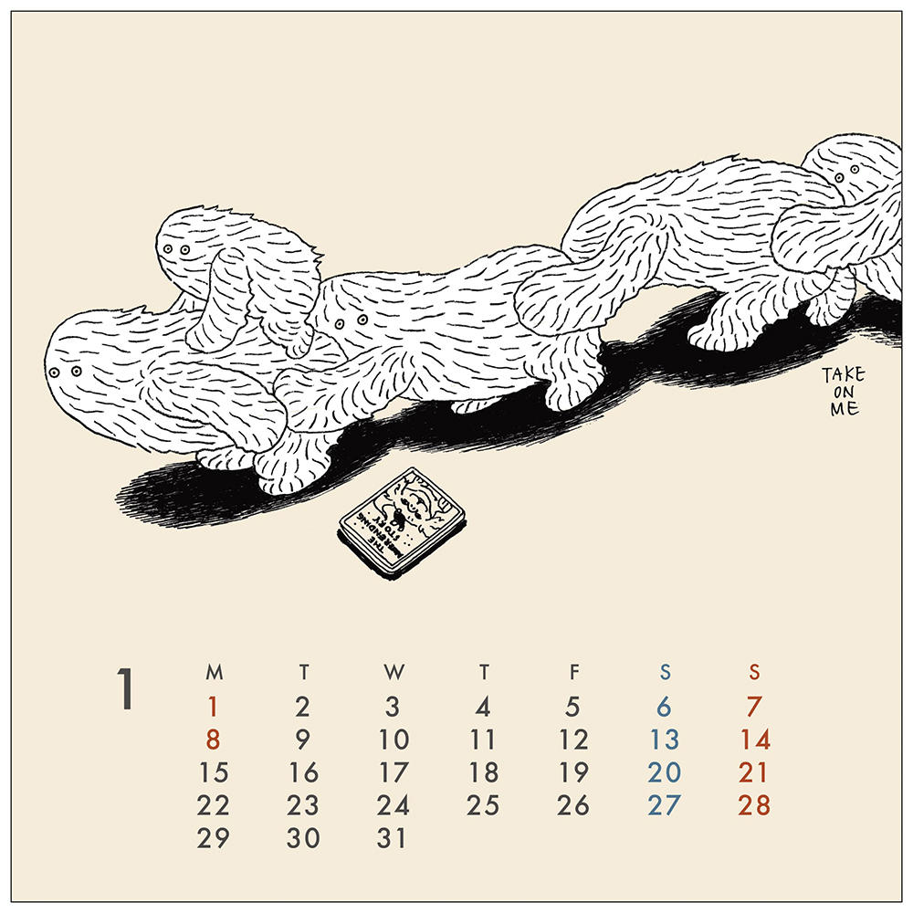 【小林マキ】イエティカレンダー