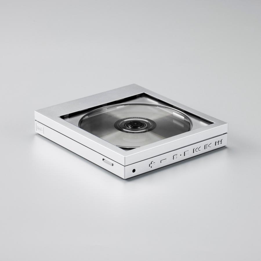 【壁掛けアクセサリー別売】CDプレーヤー CP1 Instant Disk Audio Silver(シルバー)