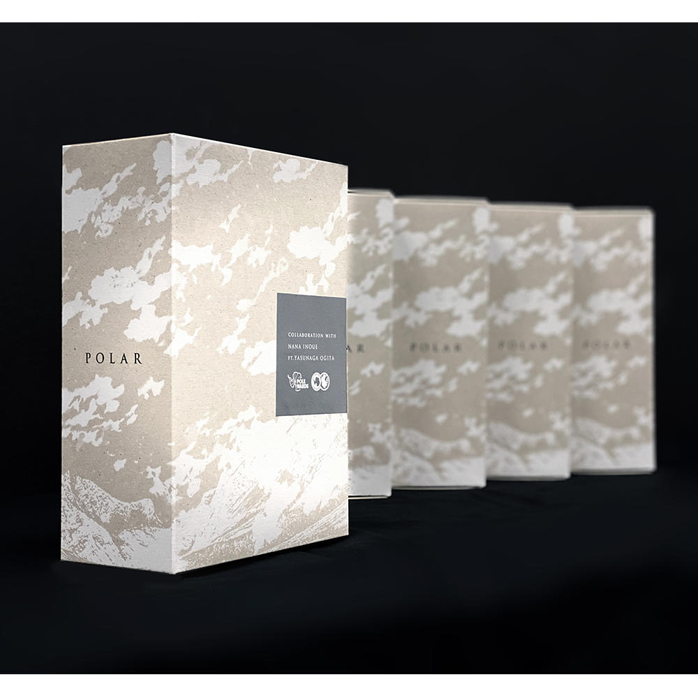 POLEWARDS×日本極地研究振興会コラボTシャツ（ブラック）