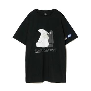 POLEWARDS×日本極地研究振興会コラボTシャツ（ブラック）
