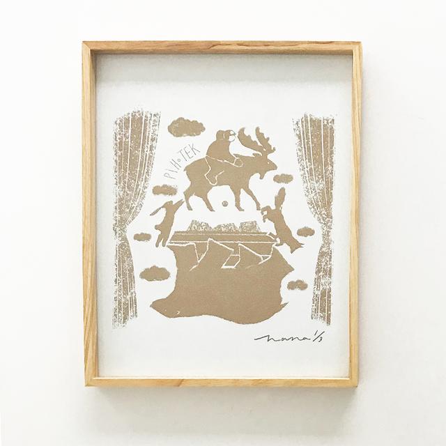 【RISOGRAH作品　シリアルナンバー＆サイン入り】PIHOTEK　RISOGRAH２