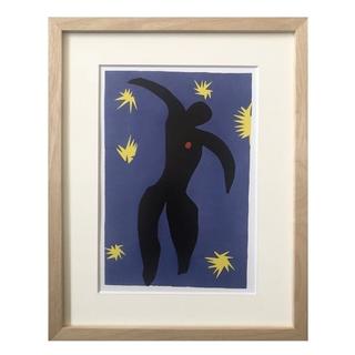 【額装ポスター】Henri Matisse Icarus from Jazz 1947　マティス 【ご注文から1〜2週間で発送】