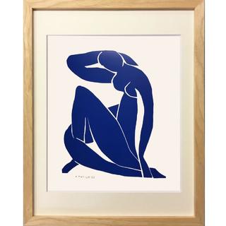 【額装ポスター】Henri Matisse Nublue II,1952　マティス 【ご注文から1〜2週間で発送】