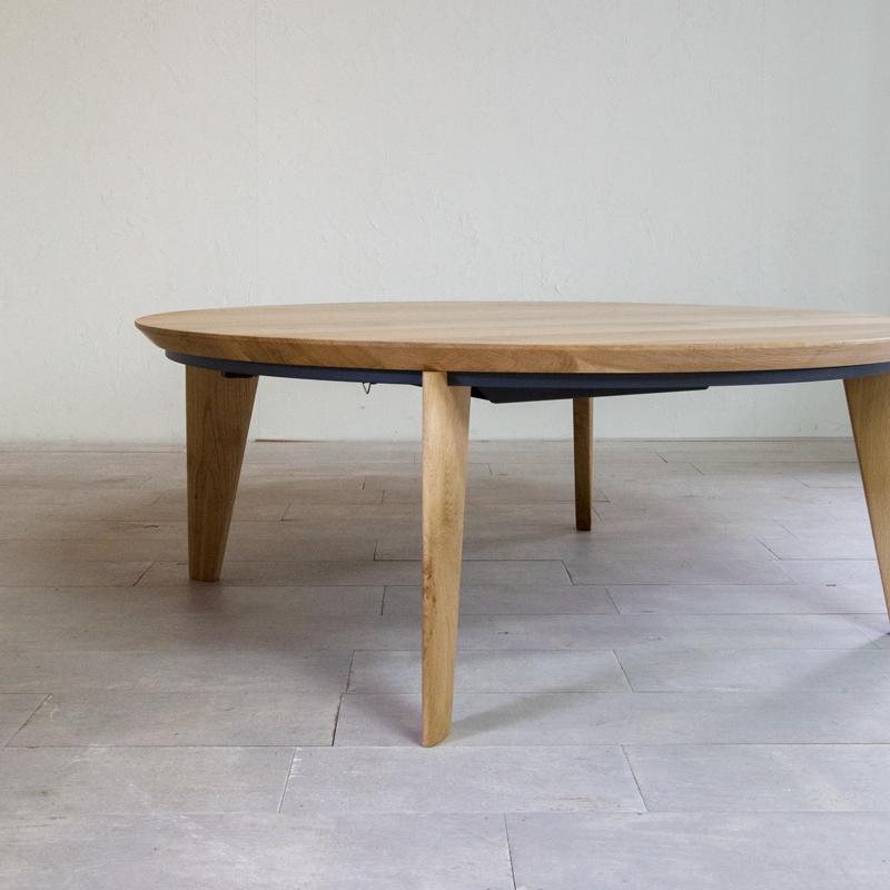 受注生産】日美こたつテーブル EN oak 直径90 H38 -の商品詳細 | 蔦屋