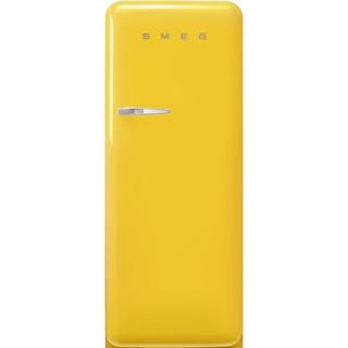 【受注発注品】SMEG(スメッグ)冷蔵庫 FAB28(イエロー)