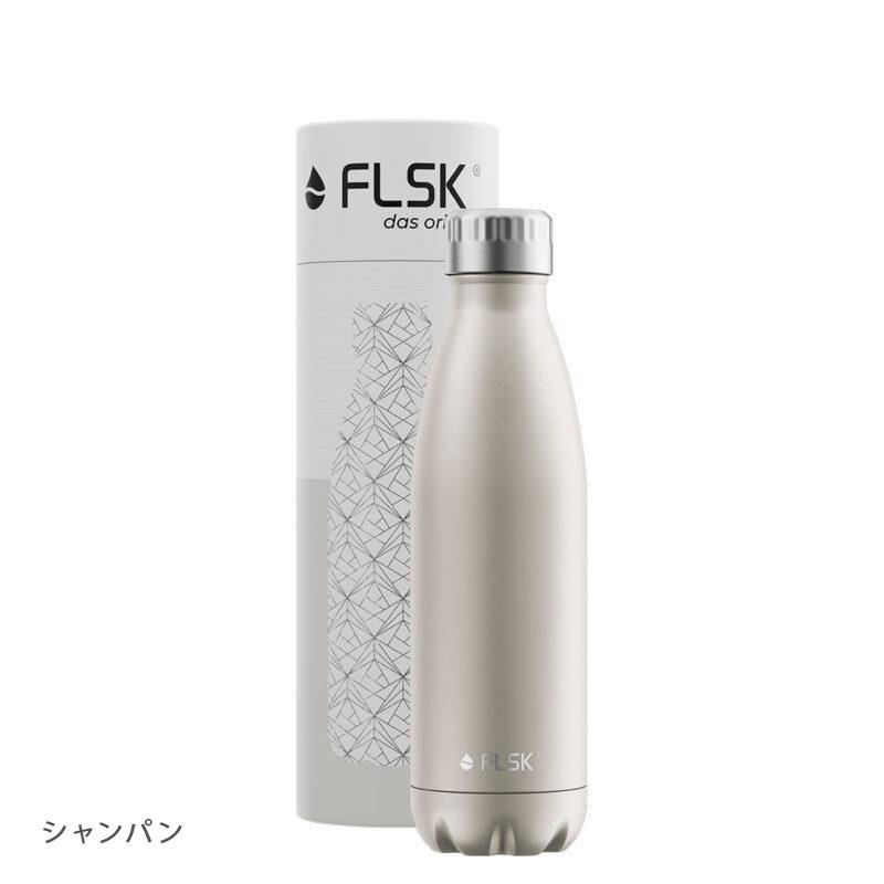 FLSK(フラスク) ボトル 500ml ブラック/シャンパン/ホワイトマーブル