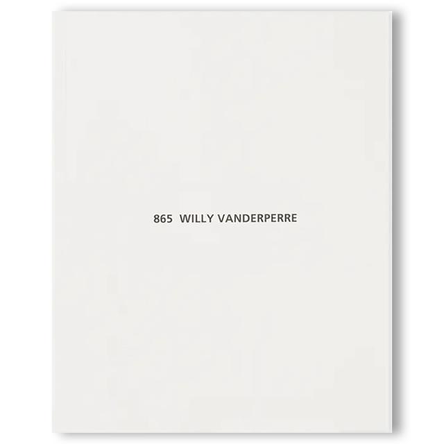 【限定500部／特典ファンZINE付き】865　Willy Vanderperre　ウィリー・ヴァンダーピエール　写真集