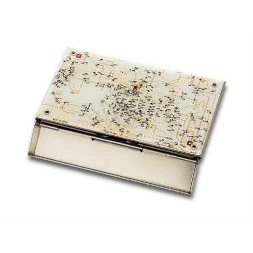 関西回路線図　名刺入れ　白