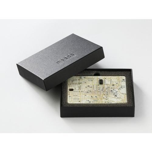 FLASH 京都回路地図　ＩＣカードケース　白