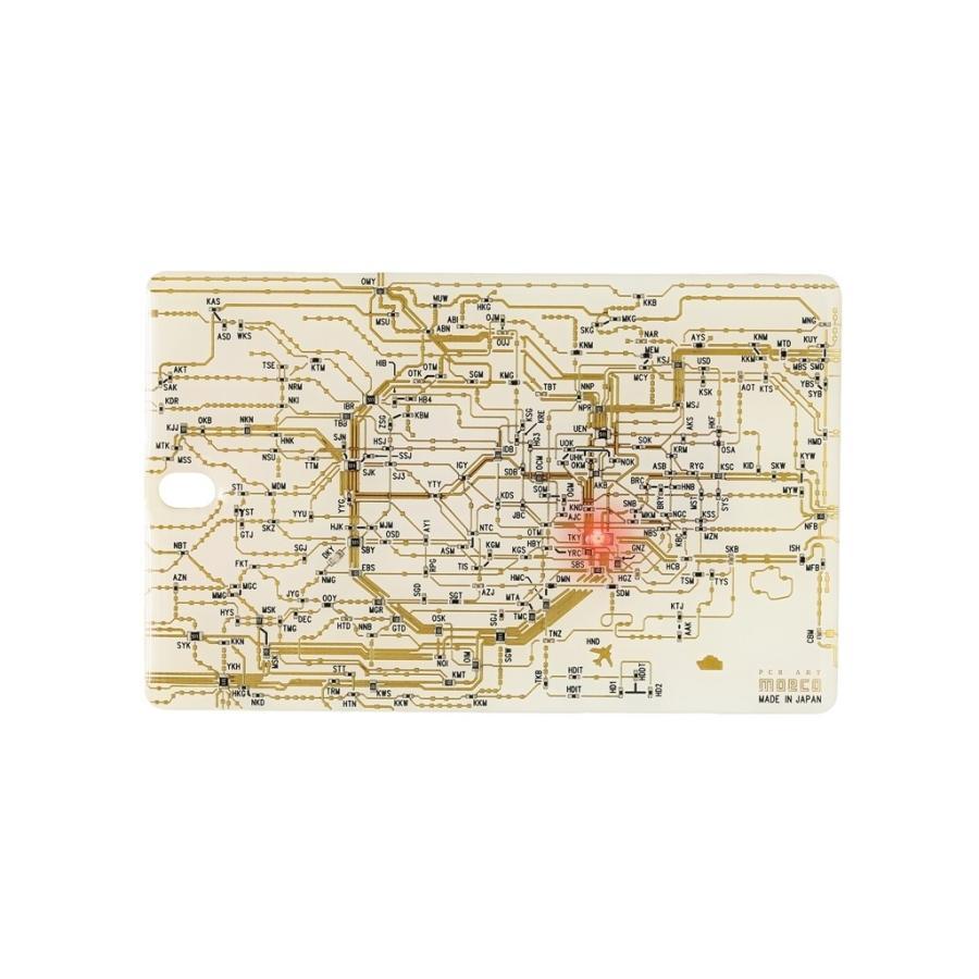 FLASH 東京回路線図　ＩＣカードケース　白