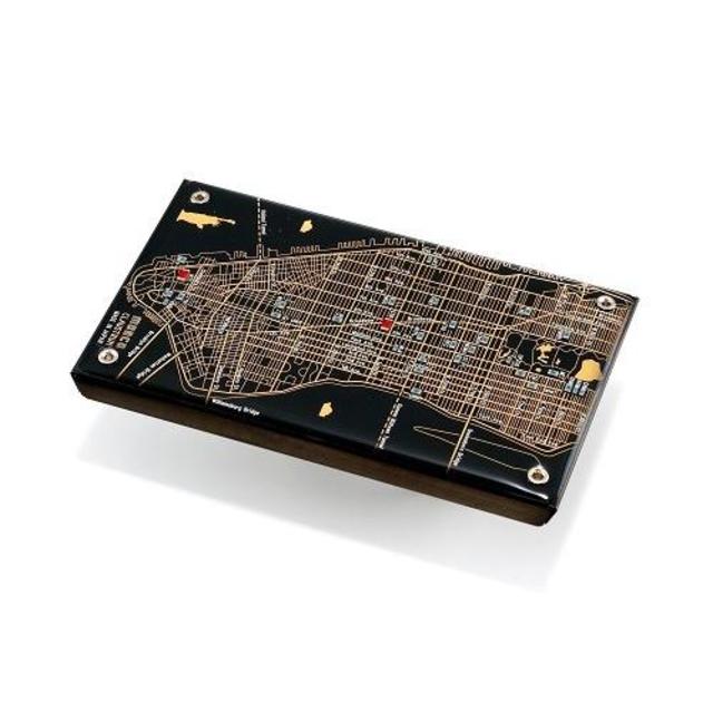 ＮＹ回路地図　名刺入れ　黒