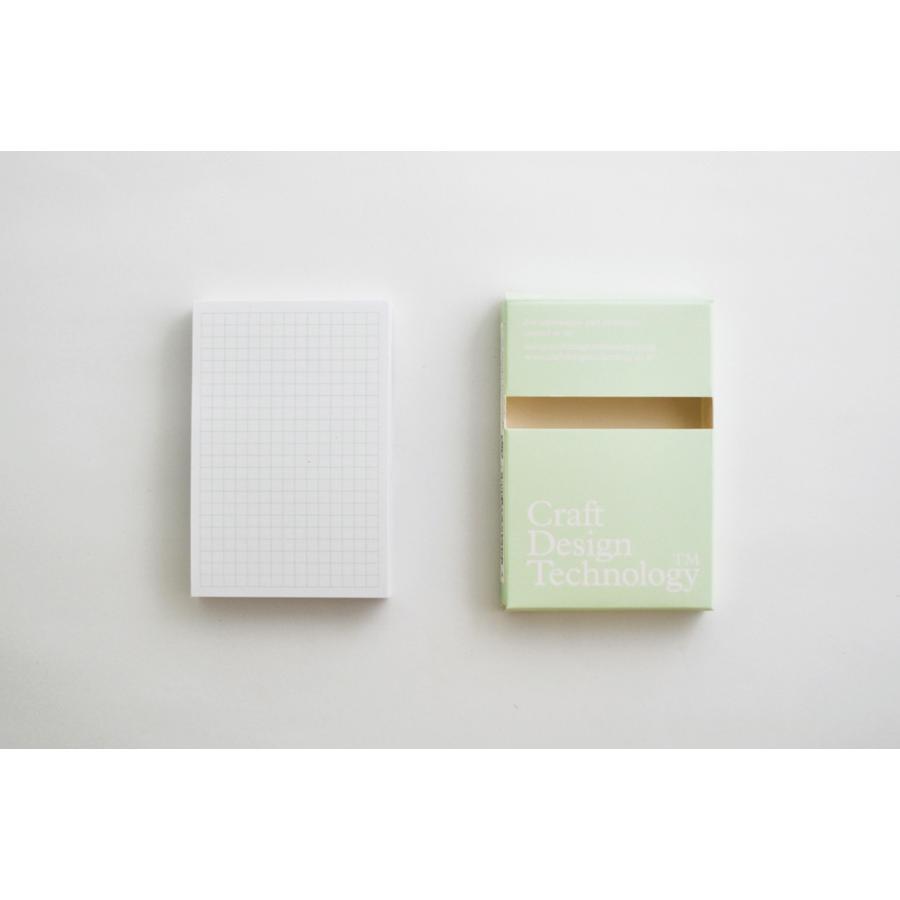 CDT（クラフトデザインテクノロジー）Adhesive Notes（白／3mm方眼）