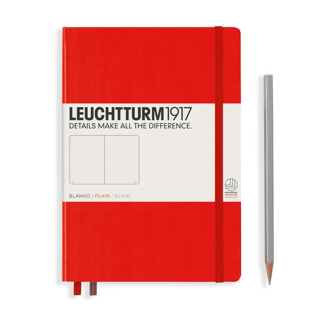 ロイヒトトゥルム1917（LEUCHTTURM1917) レッドA5無地