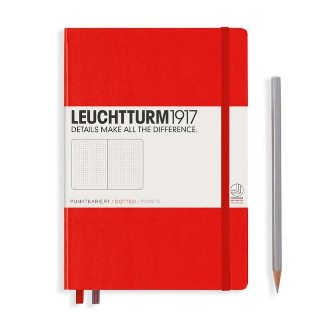 ロイヒトトゥルム1917（LEUCHTTURM1917) レッドA5ドット