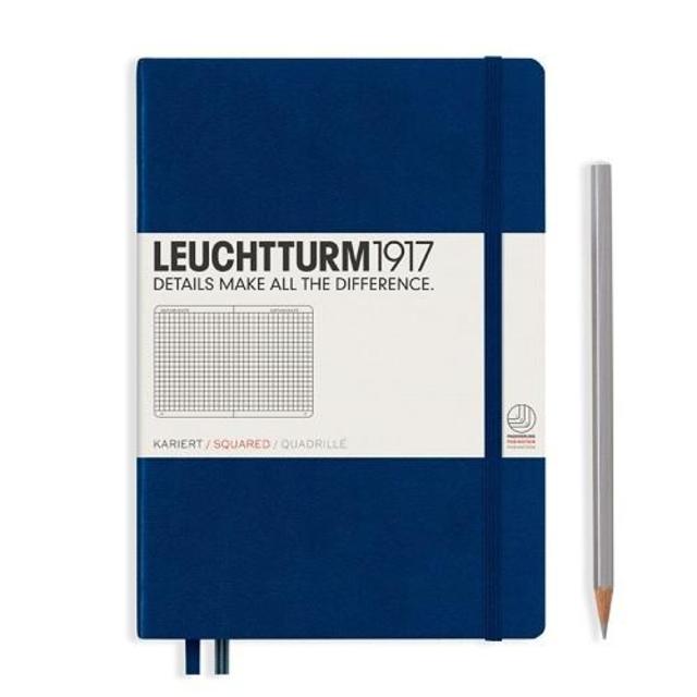 ロイヒトトゥルム1917（LEUCHTTURM1917) ネイビーA5方眼