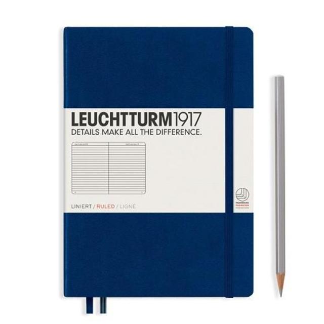 ロイヒトトゥルム1917（LEUCHTTURM1917) ネイビーA5横罫