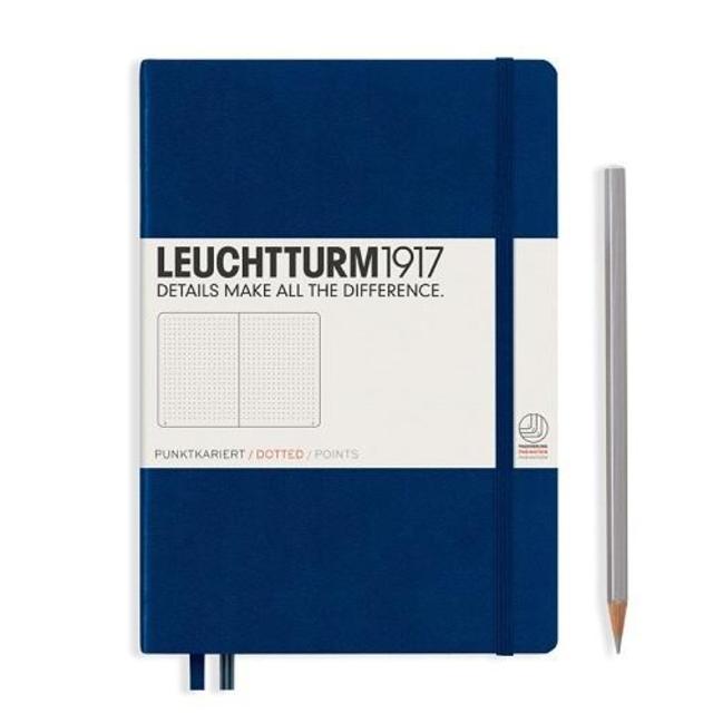 ロイヒトトゥルム1917（LEUCHTTURM1917) ネイビーA5ドット