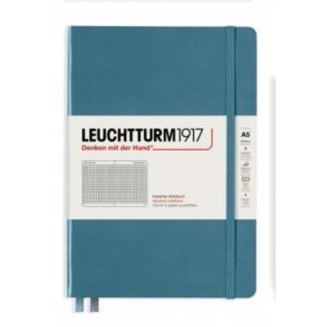 ロイヒトトゥルム1917（LEUCHTTURM1917) ストーンブルーA5方眼 -の商品