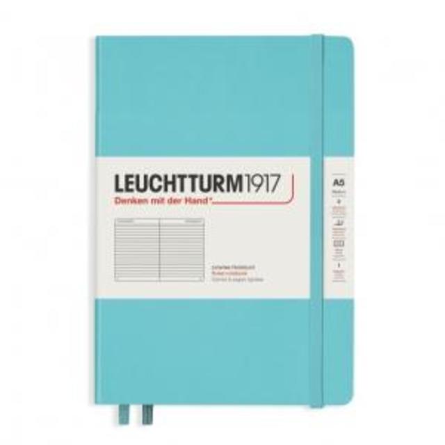 ロイヒトトゥルム1917（LEUCHTTURM1917) アクアマリンA5横罫