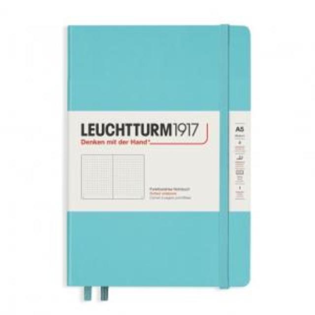 ロイヒトトゥルム1917（LEUCHTTURM1917) アクアマリンA5ドット