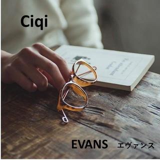 Ciqi EVANS　シキ  エヴァンス　リーディンググラス　PCめがね　老眼鏡　ブルーライトカットめがね〈ソフトケース付き〉