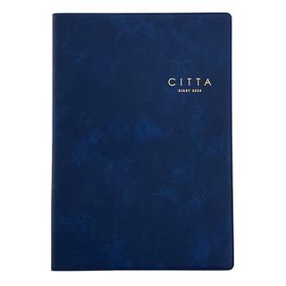 CITTA手帳2024(2023年10月始まり)/インディゴネイビー/A5