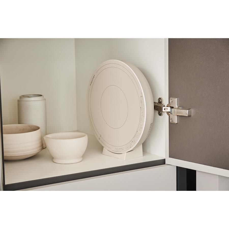 レコルト　卓上IHクッキンググリドル クリームホワイト