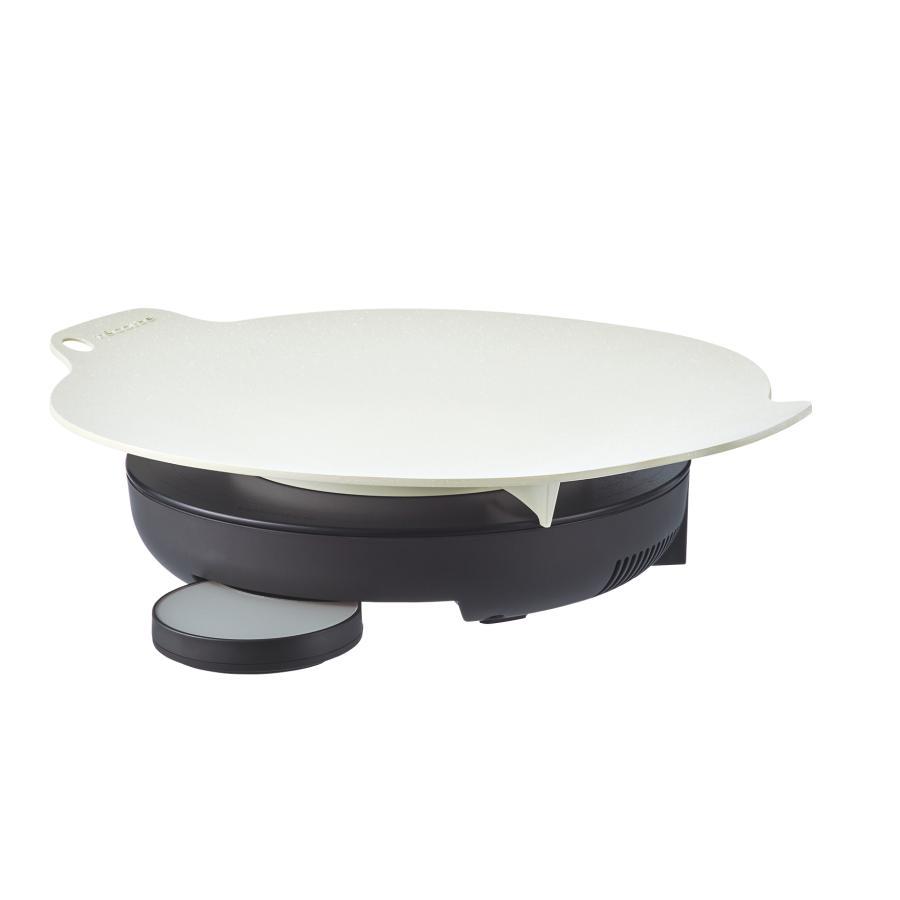 レコルト　卓上IHクッキンググリドル グレー