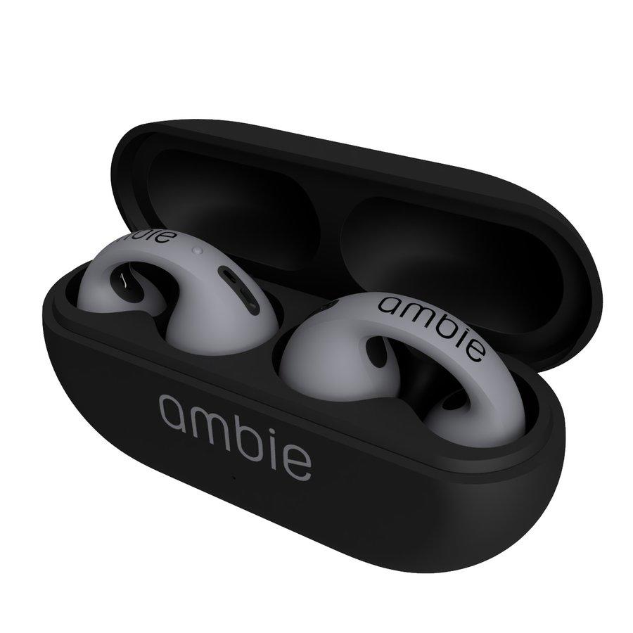 【限定カラー】ambie(アンビー) ワイヤレスイヤホン sound earcuffs(サウンドイヤカフ) Stone(ストーン)
