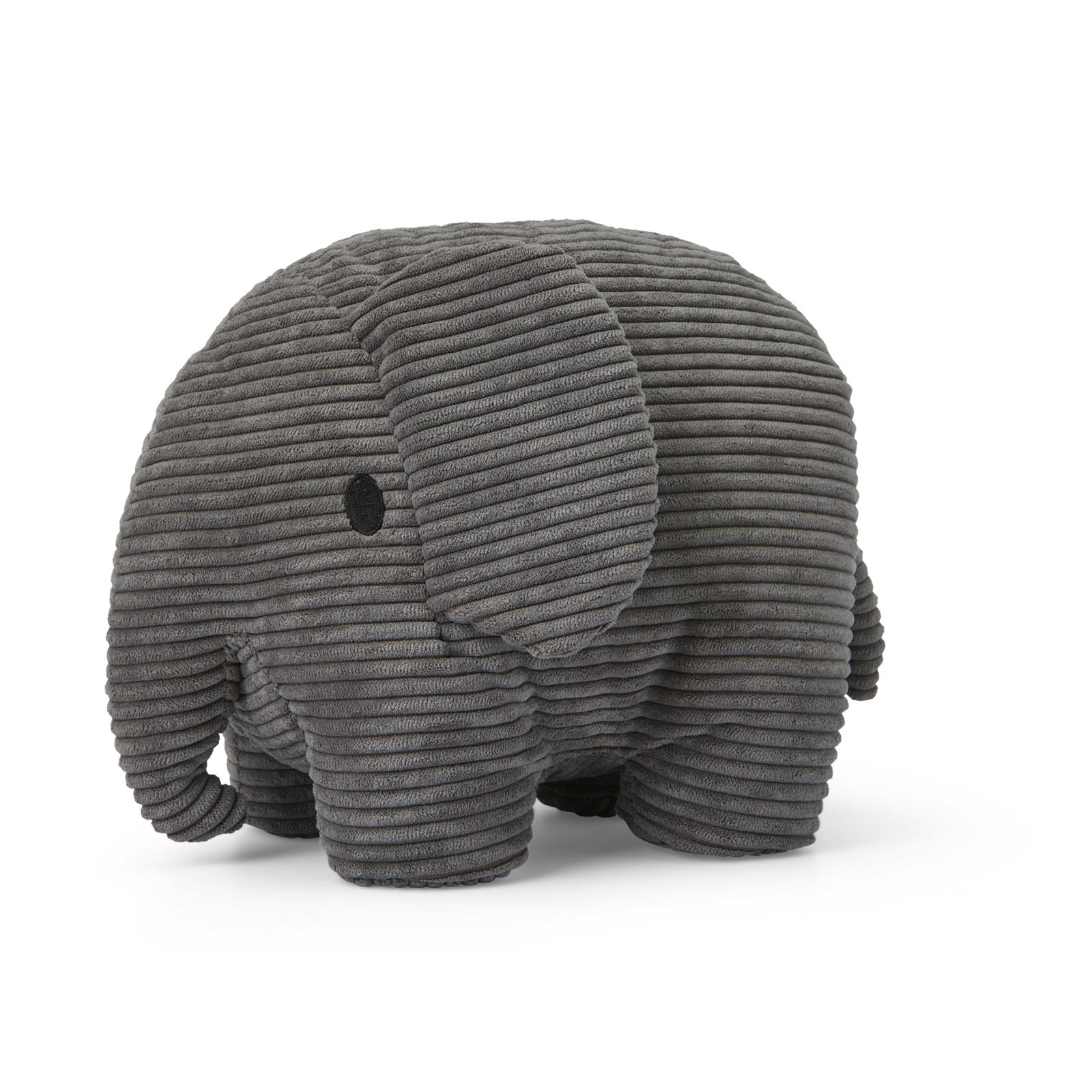 【BON TON TOYS】 Elephant Corduroy 20cm Grey