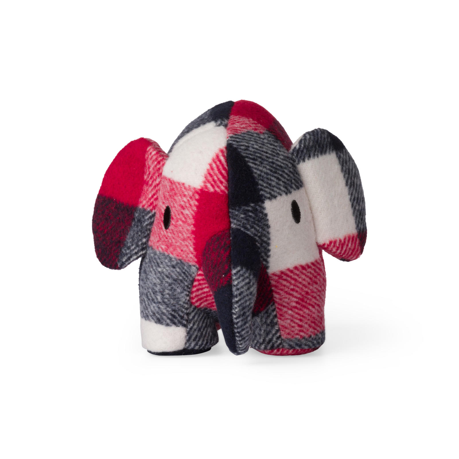 【BON TON TOYS】 Elephant(エレファント) Check(チェック) 20cm Red