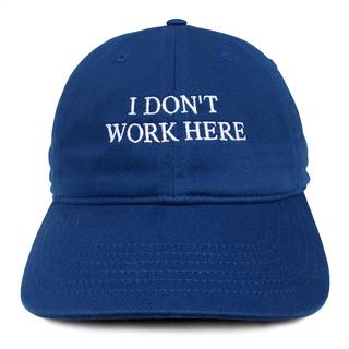 【IDEA】SORRY I DON'T WORK HERE HAT (Blue)　キャップ