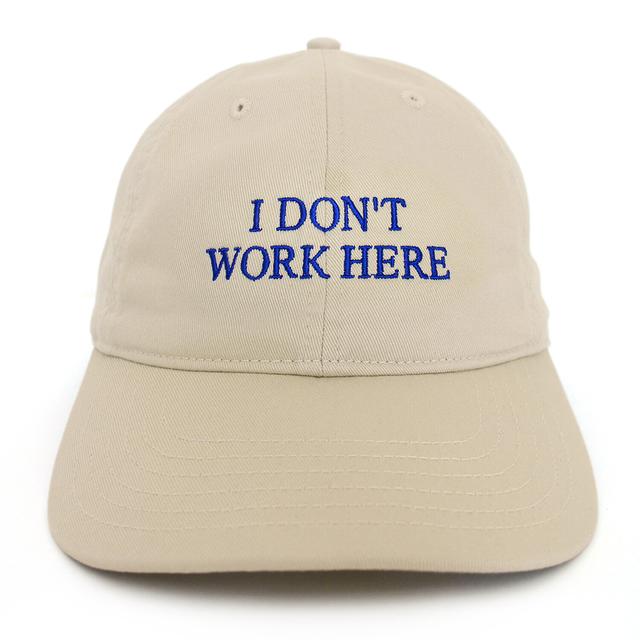IDEA SORRY CAP I DON'T WORK HERE着用回数は5回ほどです - キャップ