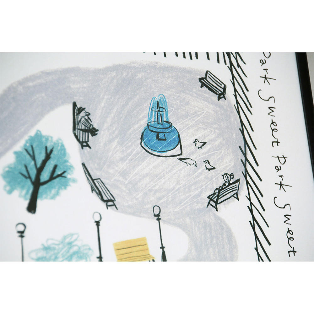 【大桃洋祐】ポスター「公園」