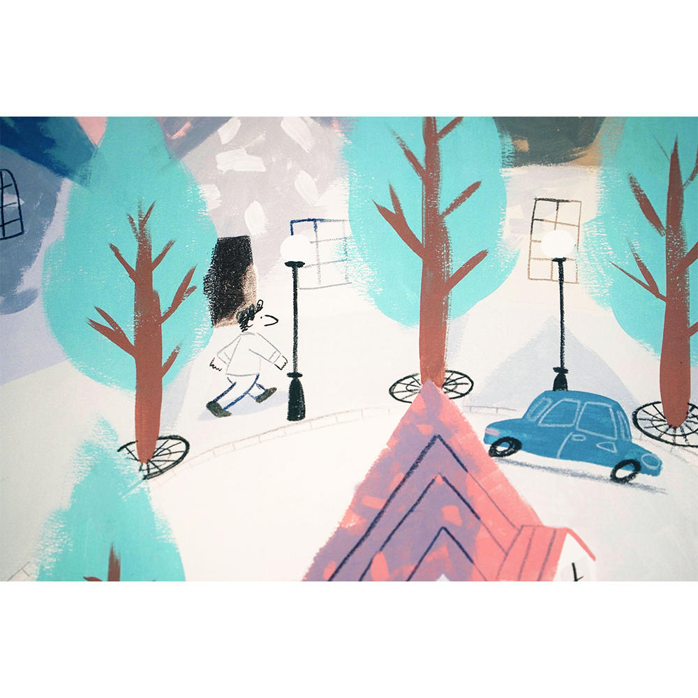 【大桃洋祐】ポスター「本屋のある街#2」