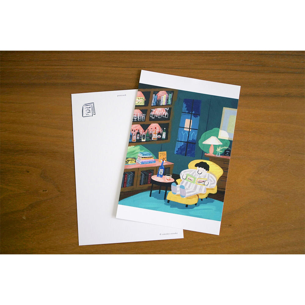 【大桃洋祐】ポストカードセット「本棚」