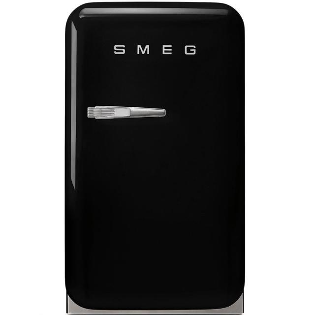 【受注発注品】SMEG(スメッグ) 冷蔵庫  FAB5（ブラック）