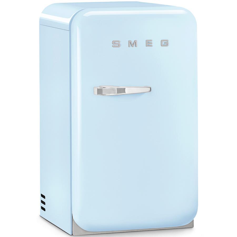 【受注発注品】SMEG(スメッグ) 冷蔵庫  FAB5（パステルブルー）