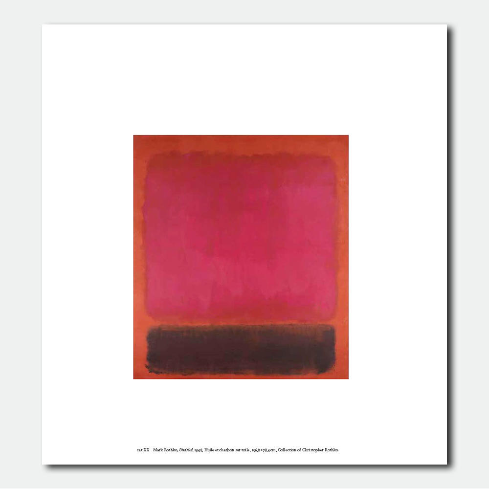 Mark Rothko: Every Picture tells A Story (Foundation Louis Vuitton)　マーク・ロスコ　ルイ・ヴィトン財団開催の展覧会のカタログ
