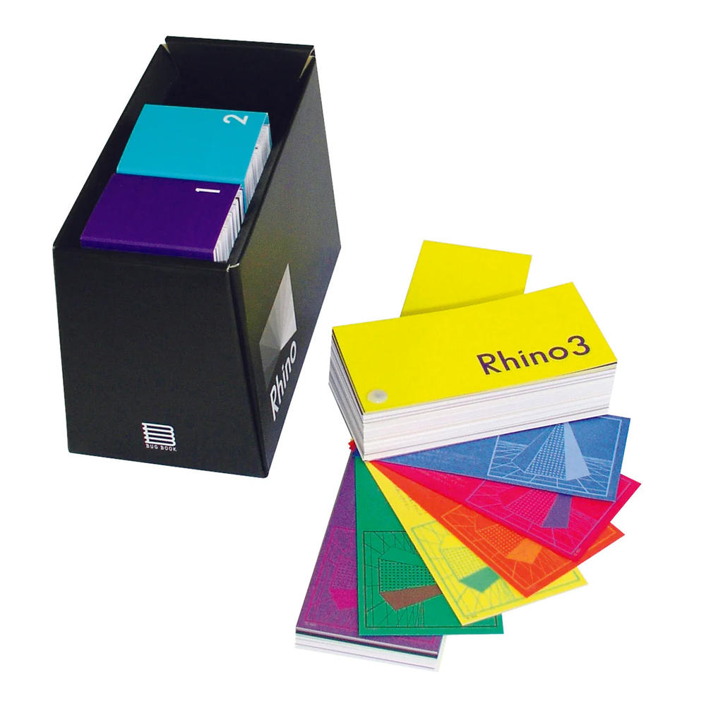 特殊印刷・加工見本ツール Rhino［ライノ］（BUG BOOK）.