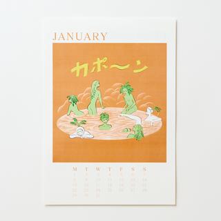【たなかみさき】壁掛けカレンダー