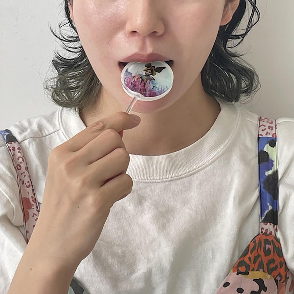 絵画 candy 甘蕉 #illustration #acrylicpainting