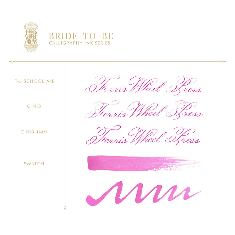 【28ml】Ferris Wheel Press Fanciful Events Collection（顔料インク） Bride To Be ブライド トゥー ビー フェリス インク