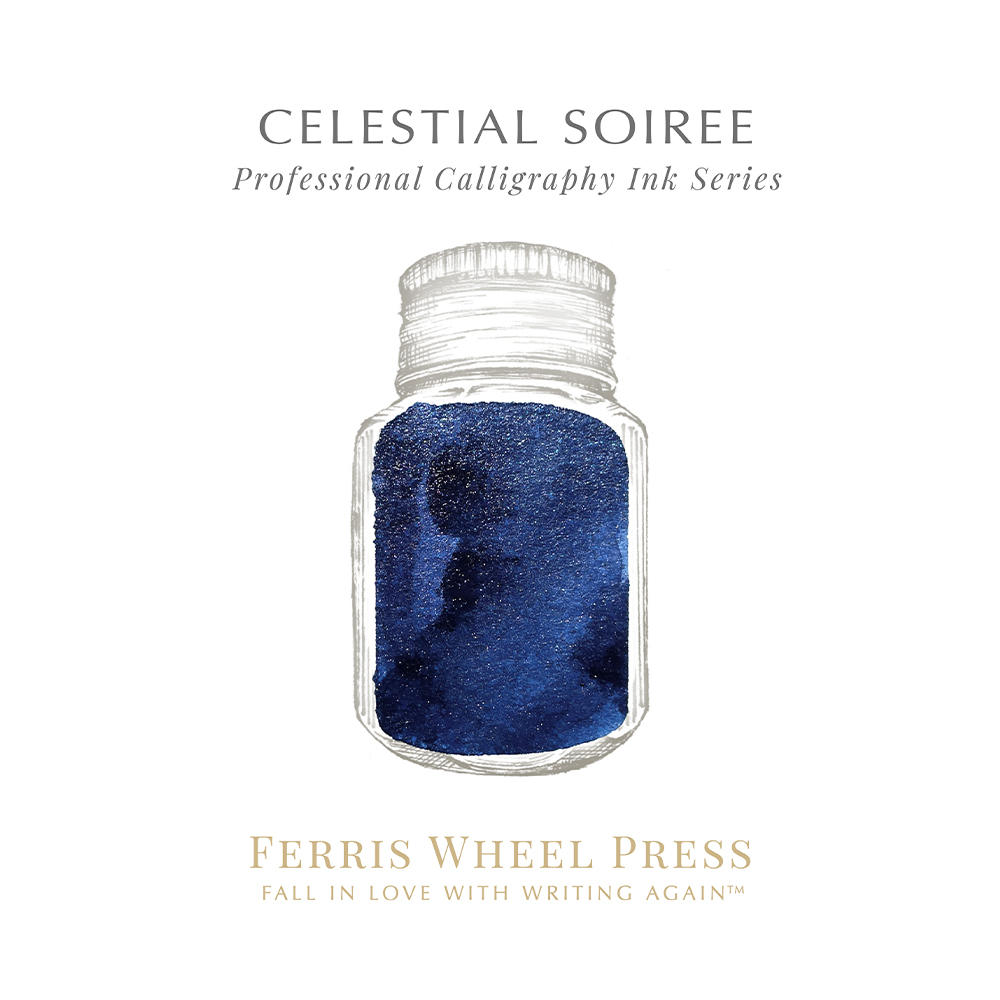 【28ml】Ferris Wheel Press Fanciful Events Collection（顔料インク） Celestial Soiree セレスティ ソワレ フェリス インク
