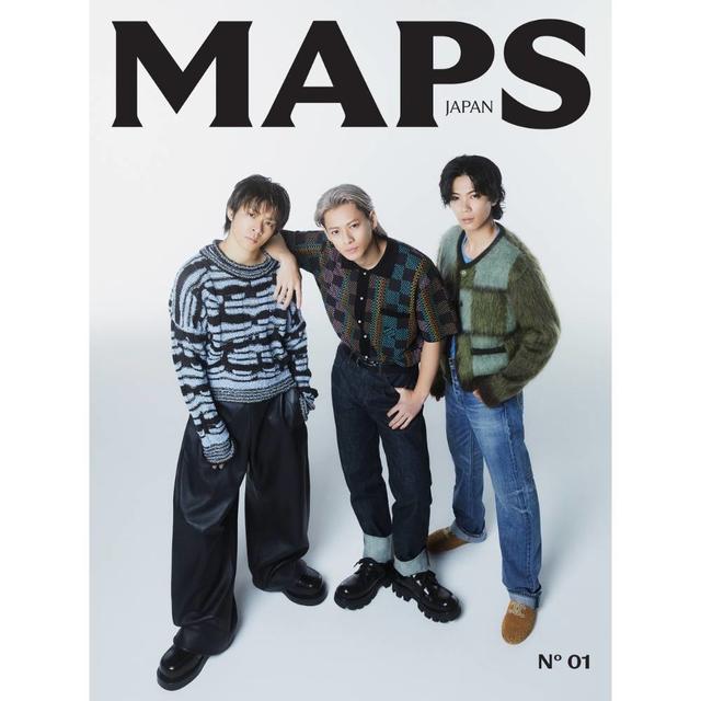 MAPS JAPAN 創刊号（日本版）表紙：Number_i -の商品詳細 | 蔦屋書店 