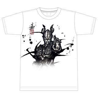 【蔦屋書店オリジナル】ウルトラマンゼロ 水墨画 Tシャツ 白L