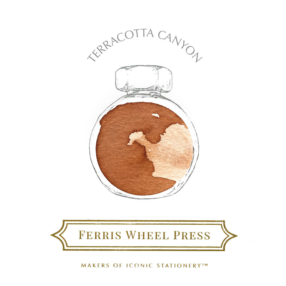 【38ml】Ferris Wheel Press　Terracotta Canyon　フェリス インク