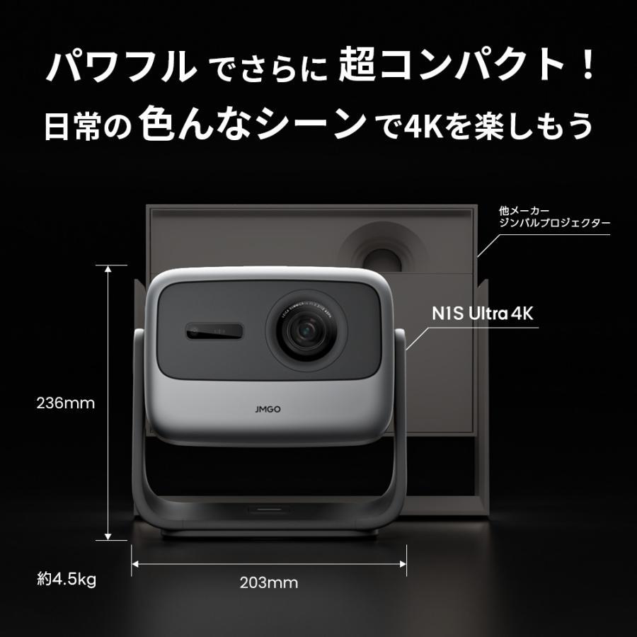JMGO(ジェイエムゴー)プロジェクター N1S Ultra 4K