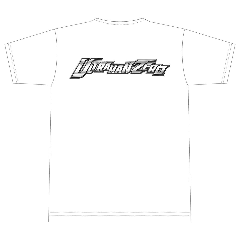 ウルトラマンゼロ　水墨画Tシャツ　白(XL)